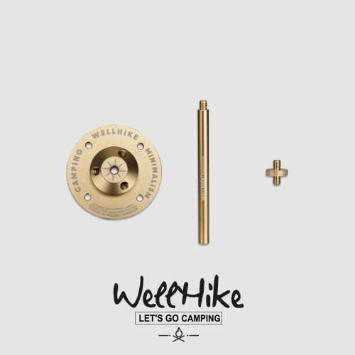 探界者WHIK戶外露營氛圍燈法蘭盤燈架四分之一接口連接38燈/GZ燈 探界者WHIK戶外露營氛圍燈法蘭盤燈架四分之一接口連接38燈/GZ燈