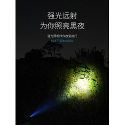 感應頭燈強光夜釣釣魚充電戶外超亮工作燈超輕小號型超長續航可攜式