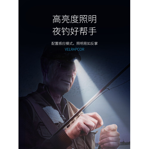 感應頭燈強光夜釣釣魚充電戶外超亮工作燈超輕小號型超長續航可攜式 感應頭燈強光夜釣釣魚充電戶外超亮工作燈超輕小號型超長續航可攜式