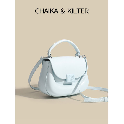 高級感時尚手拎馬鞍包包女2025夏季新款簡約百搭通勤包休閒斜後後背包