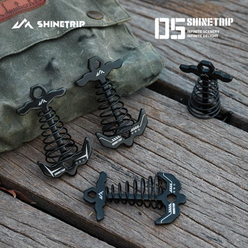 ShineTrip山趣戶外05戰術魚骨釘露營天幕帳篷棧板固定彈簧魚骨釘 ShineTrip山趣戶外05戰術魚骨釘露營天幕帳篷棧板固定彈簧魚骨釘