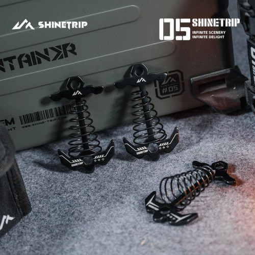 ShineTrip山趣戶外05戰術魚骨釘露營天幕帳篷棧板固定彈簧魚骨釘 ShineTrip山趣戶外05戰術魚骨釘露營天幕帳篷棧板固定彈簧魚骨釘