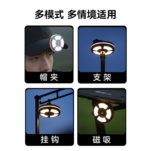 BLACKDOG黑狗露營燈戶外照明燈掛燈應急燈停電家用超長續航營地燈 BLACKDOG黑狗露營燈戶外照明燈掛燈應急燈停電家用超長續航營地燈