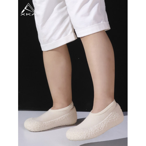 XKA超輕便靜音兒童健身地板鞋襪防滑減震軟底親子跳繩操瑜珈運動