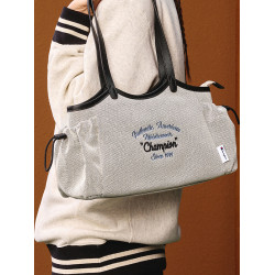 champion冠軍新款手提包女托特包單肩包包復古校園大容量春夏