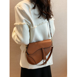 巨好看斜後後背包2026新款洋氣小包包女款高級感小衆不撞款秋冬馬鞍包