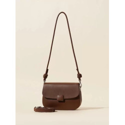 真皮馬鞍包女2026新款百搭單肩斜後後背包時尚小衆設計女包通勤腋下包