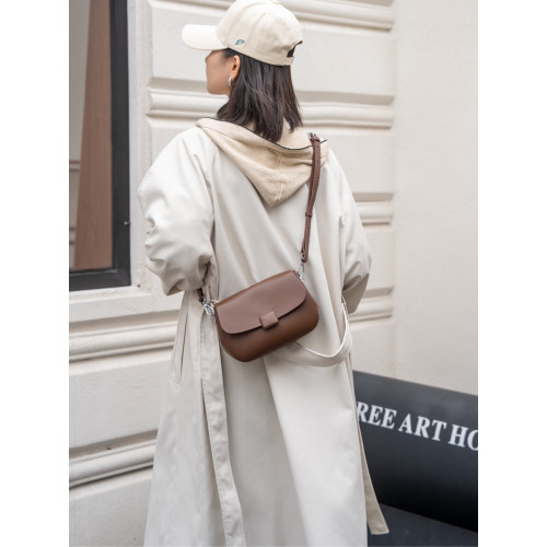 真皮馬鞍包女2026新款百搭單肩斜後後背包時尚小衆設計女包通勤腋下包 真皮馬鞍包女2026新款百搭單肩斜後後背包時尚小衆設計女包通勤腋下包