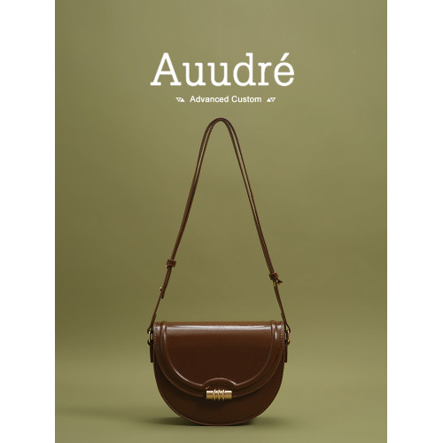 Auudre超火洋氣紅色小包包女2026新款百搭單肩腋下包斜後後背包馬鞍包