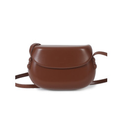 2025新款韓國復古紅色馬鞍包斜背小包包女簡約百搭ins單肩手機包