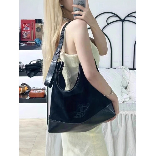 日本GP網紅土星hobo包女復古麂皮絨托特包大容量通勤休閒單肩包潮