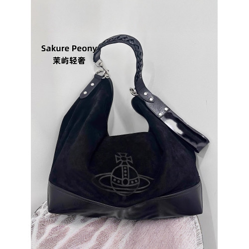 日本GP網紅土星hobo包女復古麂皮絨托特包大容量通勤休閒單肩包潮