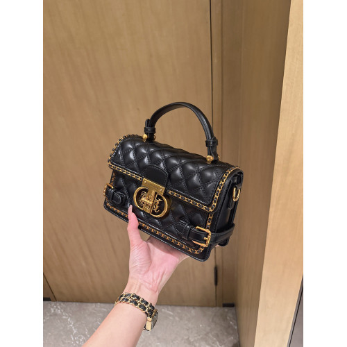 今年流行2025新款小香風女包時尚百搭菱格鏈條包單肩斜背小方包潮