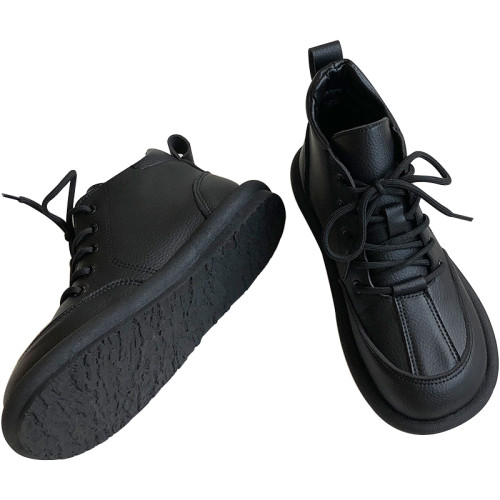 森系復古英倫風馬丁靴女款2025新款秋冬季巨好看小短靴保暖二棉鞋