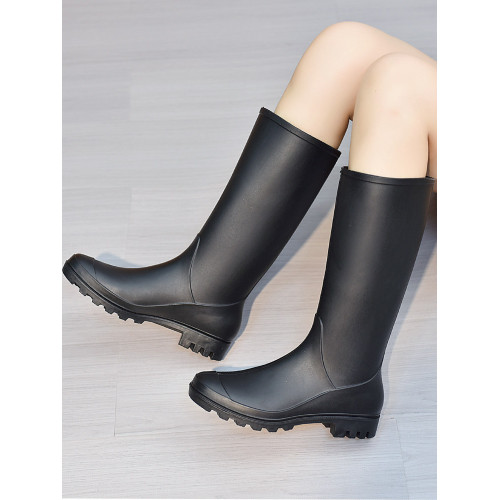 高筒雨鞋女成人防滑春洋氣雨靴日系時尚款外穿膠鞋長筒秋冬女水鞋 高筒雨鞋女成人防滑春洋氣雨靴日系時尚款外穿膠鞋長筒秋冬女水鞋