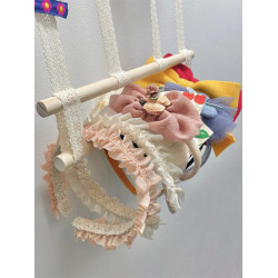 兒童髮夾收納女童髮飾髮箍寶寶頭飾髮卡壁掛衛生間牆上夾子展示架