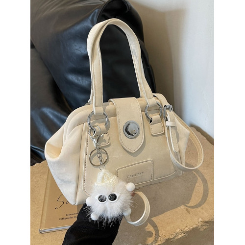 【有拉鍊暗袋】小衆設計夾口柔軟面料小包包手提斜後後背包2025新款 【有拉鍊暗袋】小衆設計夾口柔軟面料小包包手提斜後後背包2025新款