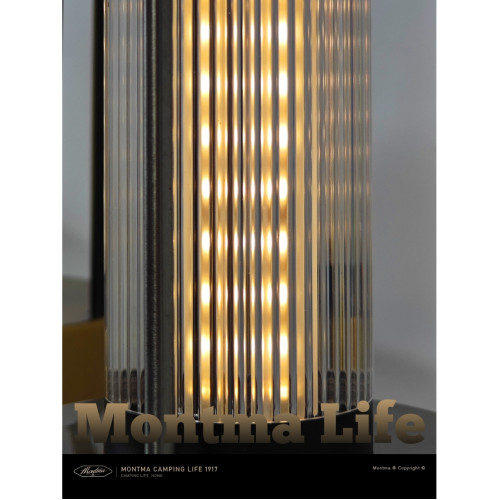 Montma美式全金屬充電露營燈LED暖光戶外營地燈野營帳篷燈照明燈