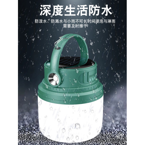 露營燈超長續航超亮野營帳篷太陽能地戶外充電照明燈夜市燈擺攤燈