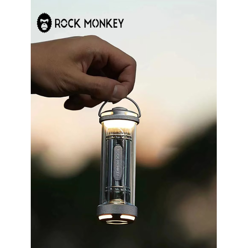 巖猴S3戶外露營氛圍燈鋁合金LED多光源營地燈超長續航ROCKMONKEY