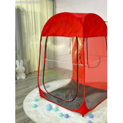 單人隔離釣魚棚曬背理髮擺攤保暖嬰兒老人曬太陽透明帳篷防風防雨