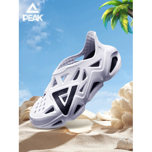匹克態極洞洞鞋男夏季新款透氣戶外運動溯谿涼鞋情侶拖鞋沙灘鞋女