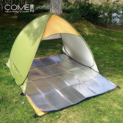 康瑪帳篷戶外2人全自動沙灘露營手拋速開雙人防曬可攜式釣魚野餐帳