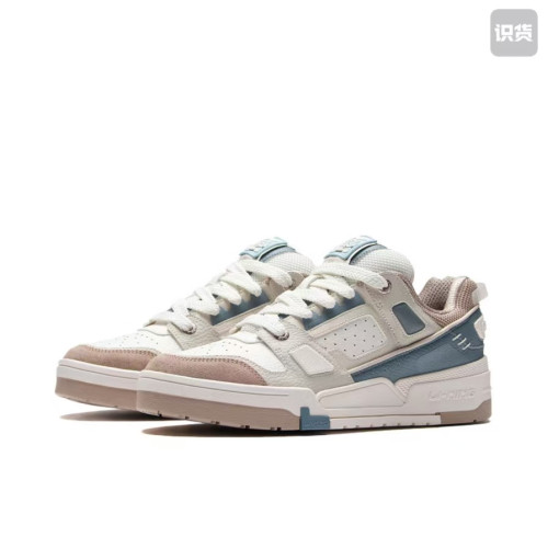 李甯情侶休閒鞋潮流百搭小白鞋減震廻彈經典休閒版鞋AGCU095