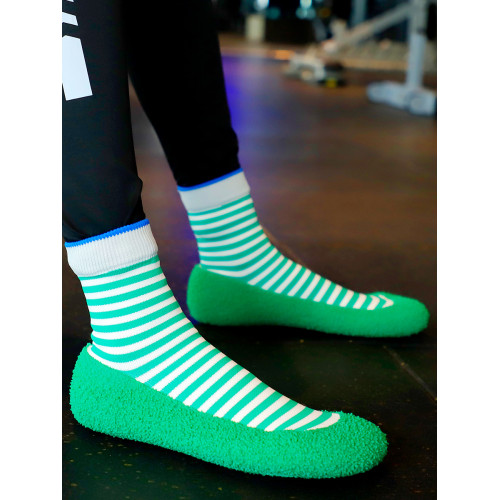 XKA超輕便靜音室內健身運動鞋瑜珈普拉提有氧跳繩操防滑減震軟底