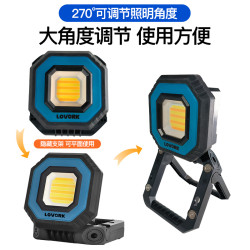 LOVORK樂沃可小瓦力led戶外露營燈應急營地照明充電投光燈探照野