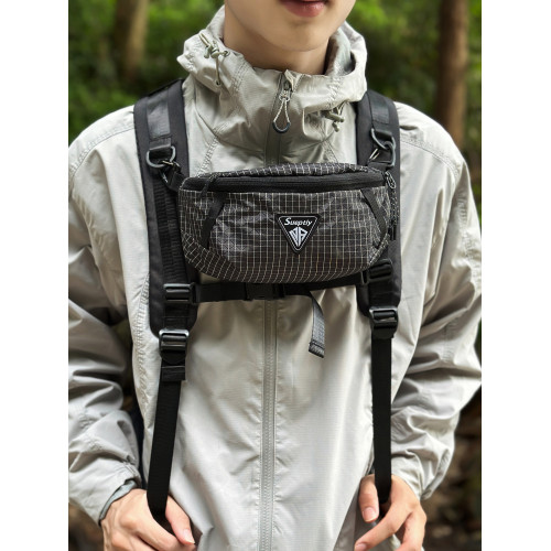 戶外跑步運動腰包登山騎行徒步防水胸包男女款輕便多功能斜後後背包 戶外跑步運動腰包登山騎行徒步防水胸包男女款輕便多功能斜後後背包