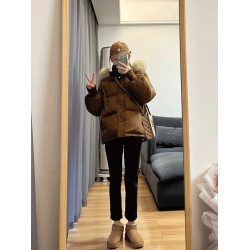 藍灰色直筒牛仔褲女2026春秋新款小個子女士秋冬加絨爆款菸琯褲子