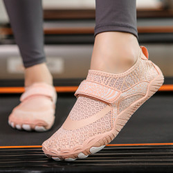 靜音跳繩鞋男女室內運動鞋防滑瑜珈普拉提深蹲跑步機鞋居家健身鞋