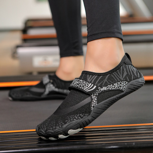 靜音跳繩鞋男女室內運動鞋防滑瑜珈普拉提深蹲跑步機鞋居家健身鞋