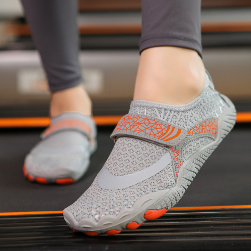 靜音跳繩鞋男女室內運動鞋防滑瑜珈普拉提深蹲跑步機鞋居家健身鞋