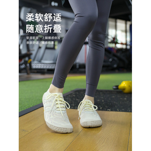 HLED室內健身跑步機專用鞋赤足深蹲硬拉鍛鍊寬楦運動力量訓練防滑