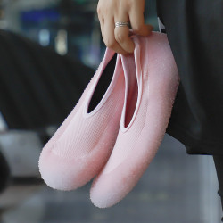 戈倫鯊室內運動鞋健身房超輕便靜音防滑減震軟底男女跳繩操跑步機