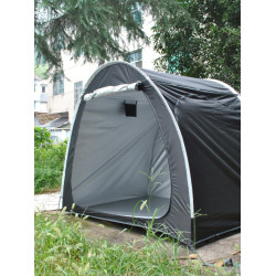 升級加寬4輛車加寬雙開門自行車帳篷,儲物室帳篷單車棚摩托車帳篷