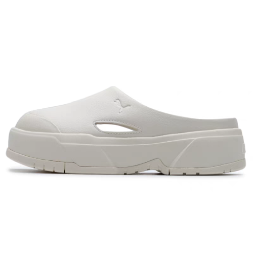 PUMA彪馬 穆勒CA.MULE女款夏季軟底增高洞洞鞋休閒拖鞋涼鞋395249