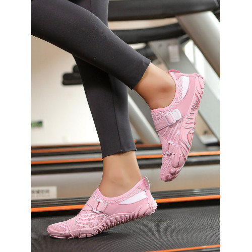 綜合訓練鞋深蹲跳操跳繩鞋減震女普拉提瑜珈鞋防滑男室內健身鞋