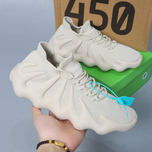 男鞋新款休閒運動鞋子飛織火山底透氣網鞋男士跑步鞋八爪魚襪子鞋