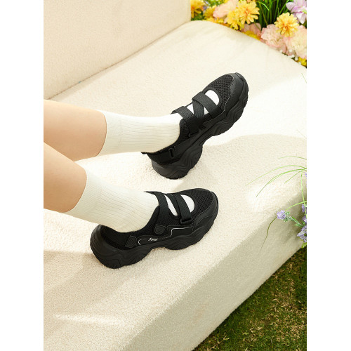 361萌爪涼鞋女鞋2026夏季涼拖魔術貼透氣沙灘鞋瑪麗珍休閒拖鞋女