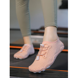 室內健身鞋減震跳繩鞋女軟底瑜珈鞋男運動鞋防滑跳操鞋綜合訓練鞋