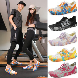 室內運動健身鞋男女款靜音防滑輕便減震訓練鞋鍛鍊減肥運動專用鞋