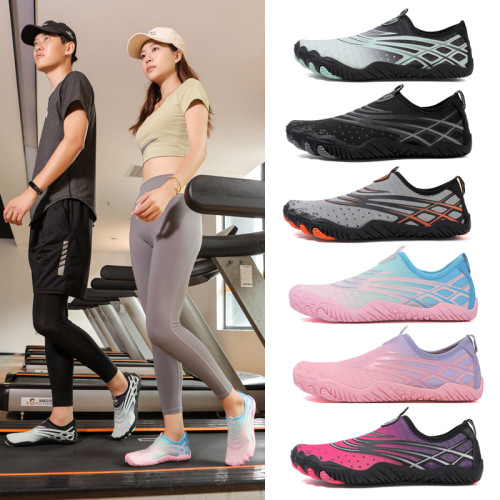 美西狼室內跳操運動鞋女綜合訓練瑜珈防滑跑步機深蹲跳繩健身鞋男