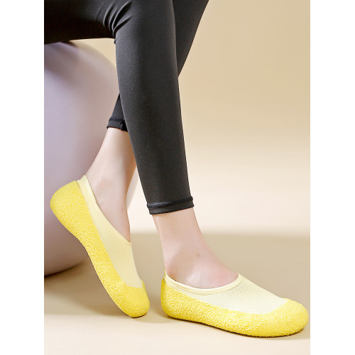 XKA室內運動鞋靜音防滑超輕便軟底瑜珈跳繩操減震健身房舞蹈訓練