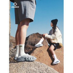 準者鯊魚3籃球拖鞋沙灘鞋拖鞋夏新款透氣男女溯谿鞋軟底可外穿鞋