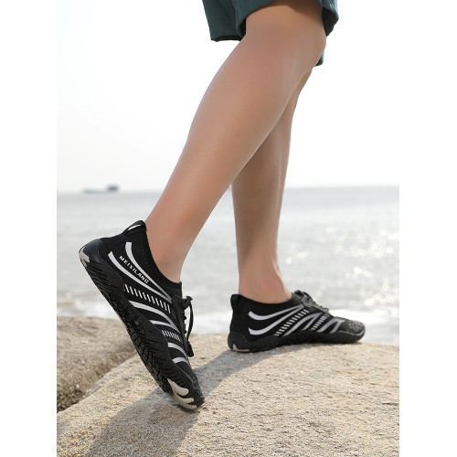 戶外沙灘鞋男女時尚休閒趕海礁石鞋軟底速乾涉水溯谿鞋攀巖漂流鞋