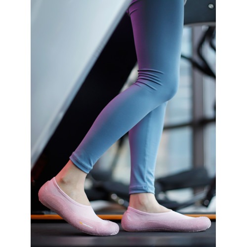 HLED靜音無聲室內健身運動鞋防滑減震軟底居家跳繩操舞瑜珈普拉提