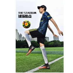 C羅梅西足球鞋獵鷹青少年成人男女tf碎釘ag長釘兒童學生訓練球鞋